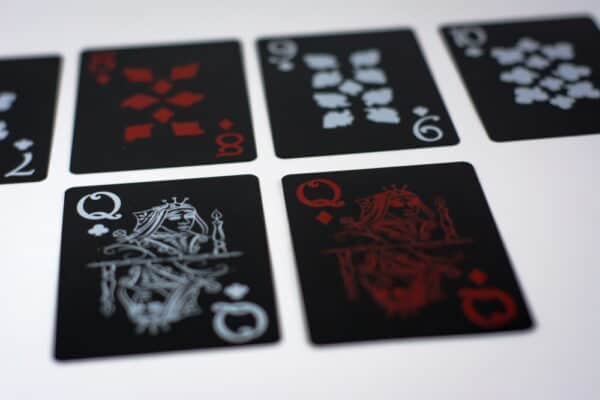 Playing cards designs are more than just looking fancy. Being practical is far more important to the players during gameplay. Font, color, size and style could make a difference.