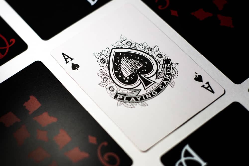 The design of Ace of Spades is different from other Aces. The reason is from a tax issued by the UK government back in the 18th century.