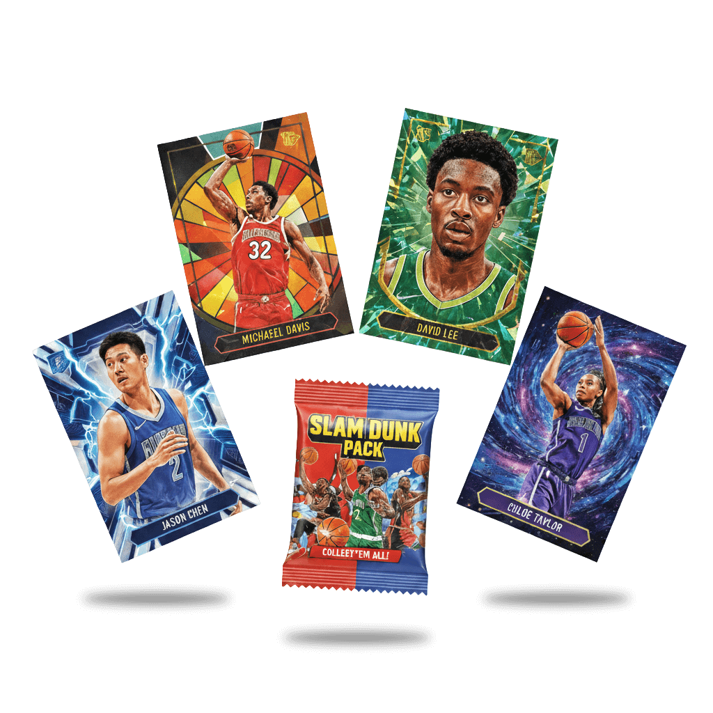 Custom Basketball Cards | QPMN Print on Demand