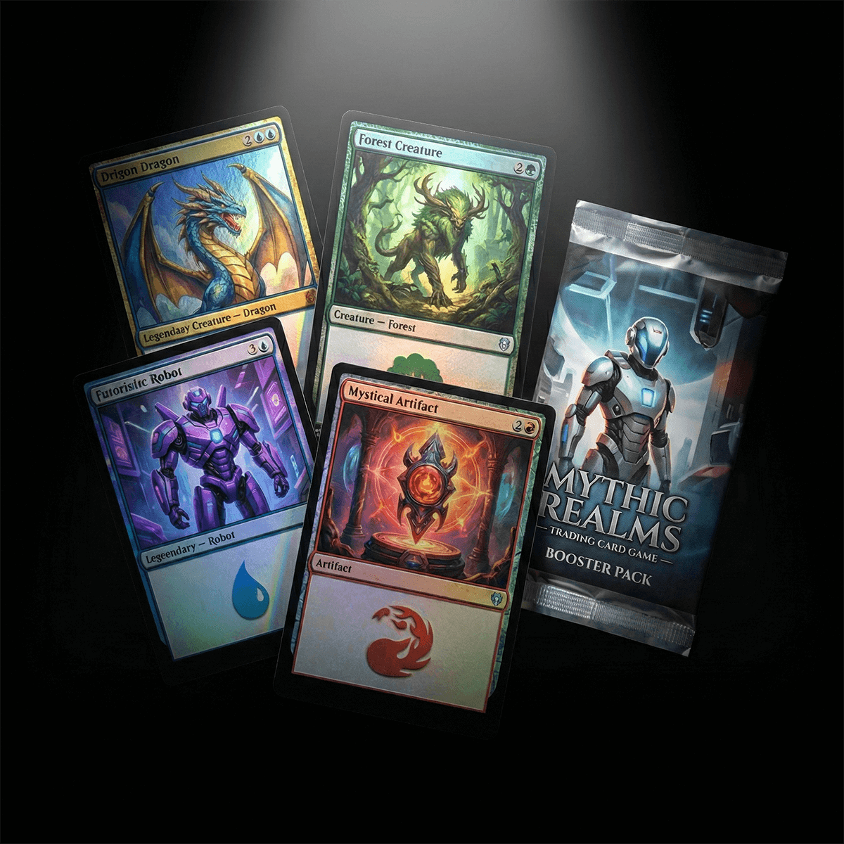 Custom Trading Card Games | QPMN Print on Demand